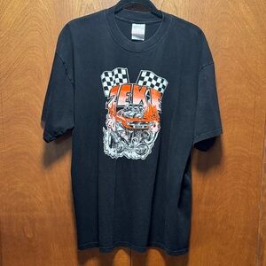 Vintage American 90s Punk band ZEKE Black Official Tour T-Shirt